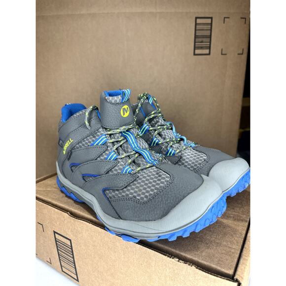 Merrell Select grip water proof Men's 6.5 m Grey/ Blue/ Green - Picture 5 of 5